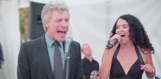 Jon Bon Jovi sorprende y canta en boda