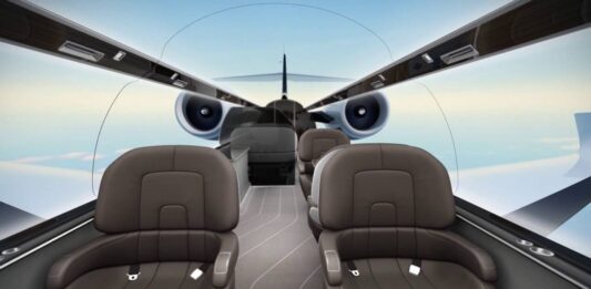 IXION Jet sin Ventanas – Windowless Jet Concept