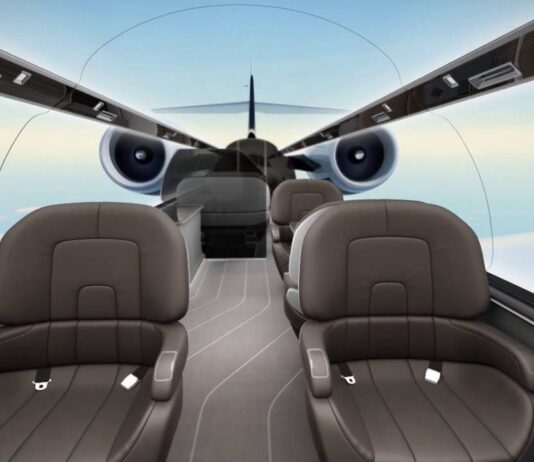 IXION Jet sin Ventanas – Windowless Jet Concept