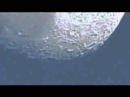 Zoom óptico sobre la Luna