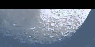 Zoom óptico sobre la Luna