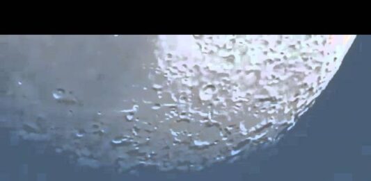 Zoom óptico sobre la Luna